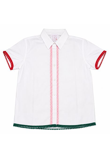 Camicia con bordini a contrasto STELLA JEAN KIDS | SJB6330001